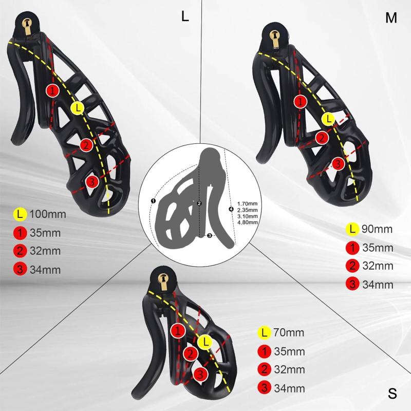 قفل القضيب الطبي المطور